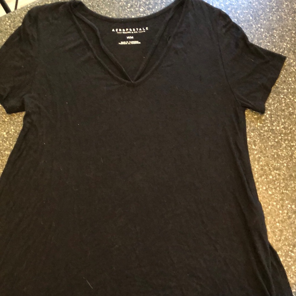 black shirt